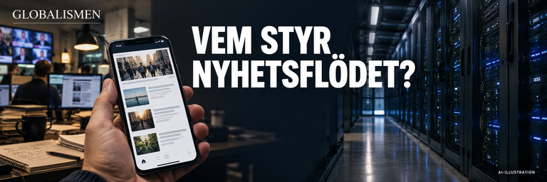 Vem äger nyhetsflödet – och vem bestämmer vad vi får se?